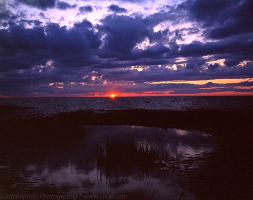 Rock Harbor Sunset, Film Camera